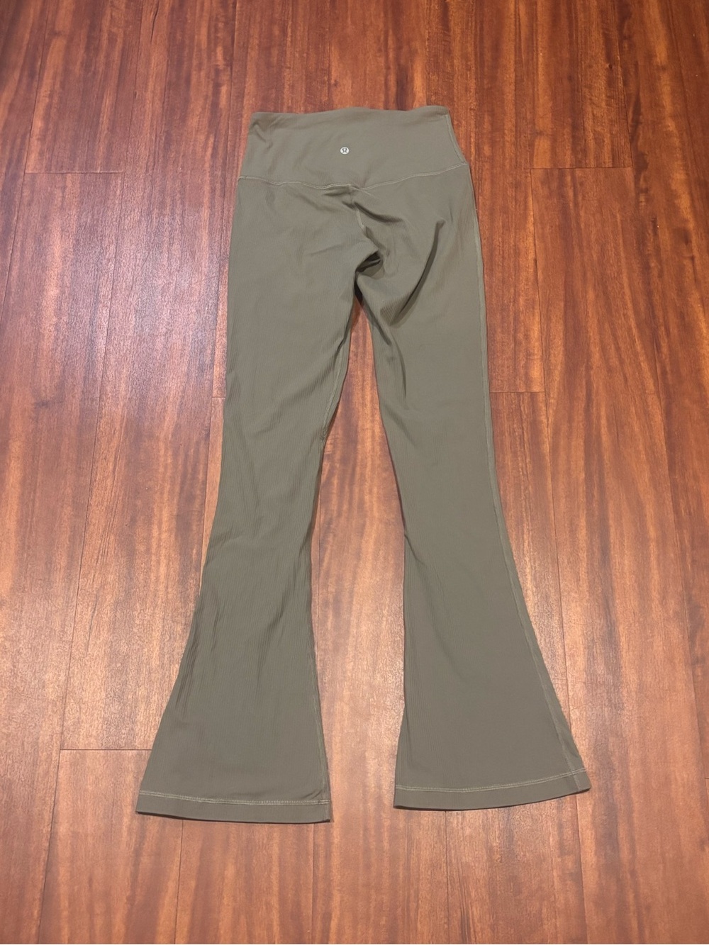 Lululemon Align High Rise Ribbed Mini Flared Leggings - Picture 2 of 4